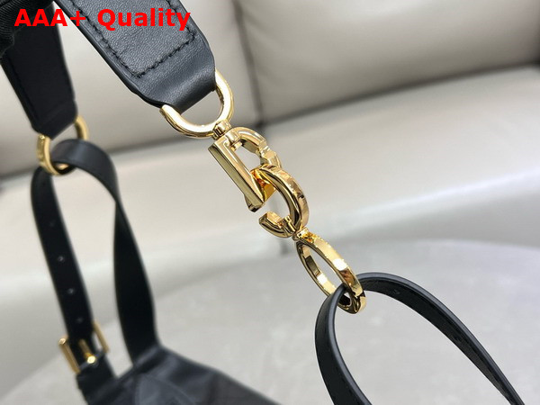 Dior Small D Journey Bag in Black Smooth Calfskin Replica