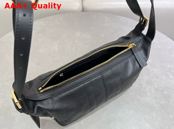 Dior Small D Journey Bag in Black Smooth Calfskin Replica