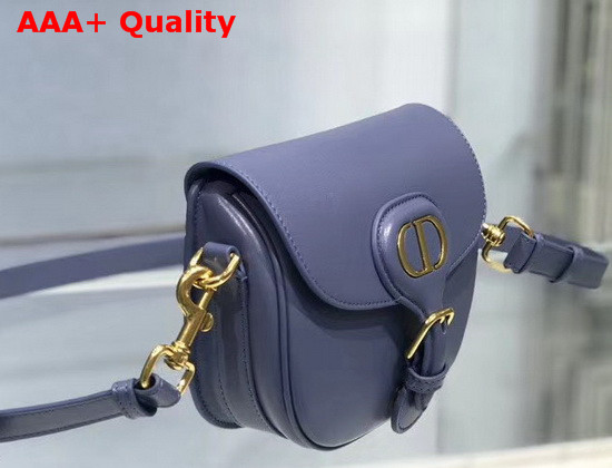 Dior Small Dior Bobby Bag Denim Blue Box Calfskin Replica