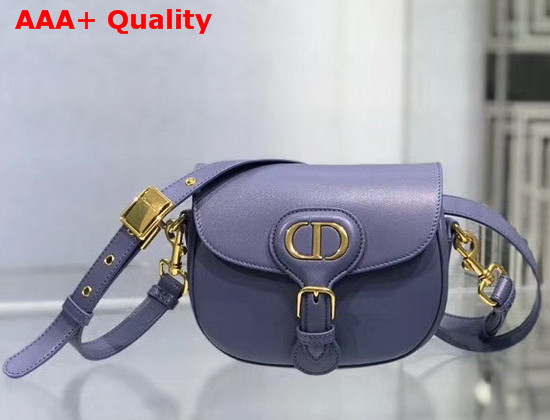 Dior Small Dior Bobby Bag Denim Blue Box Calfskin Replica