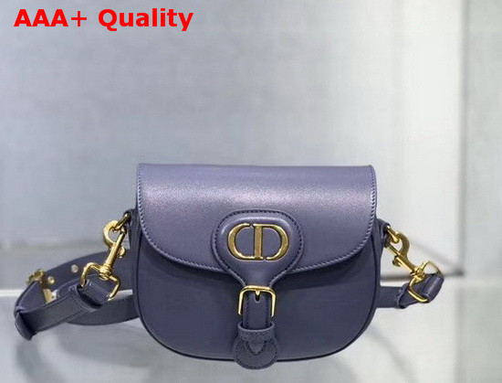 Dior Small Dior Bobby Bag Denim Blue Box Calfskin Replica