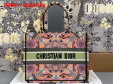 Dior Small Dior Book Tote Multicolor Dior in Lights Embroidery Replica