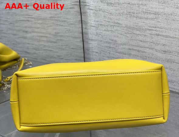 Dior Small Dior Bow Bag in Buttercup Lambskin Replica
