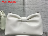 Dior Small Dior Bow Bag in Latte Lambskin Replica