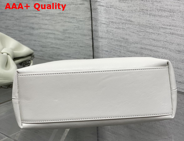 Dior Small Dior Bow Bag in Latte Lambskin Replica