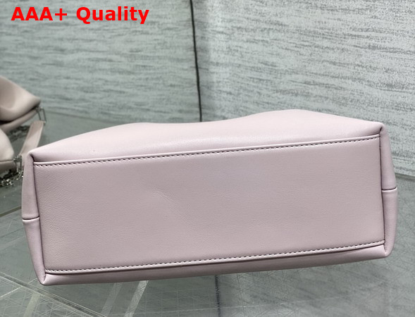 Dior Small Dior Bow Bag in Rose Songe Lambskin Replica