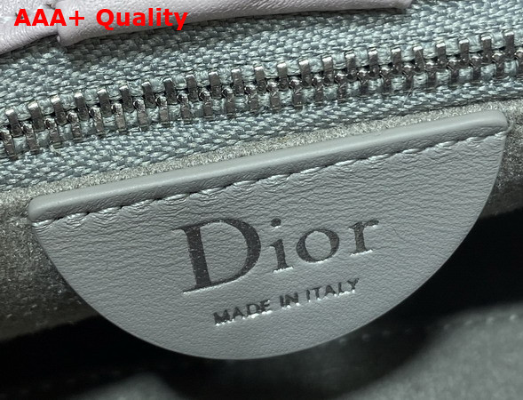 Dior Small Dior Bow Bag in Rose Songe Lambskin Replica