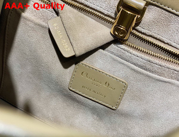 Dior Small Dior Essential Tote Bag Hazelnut Archicannage Calfskin Replica