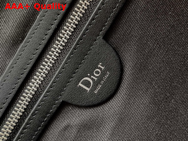 Dior Small Dior Jett Messenger Bag with Flap Beige and Black Dior Oblique Jacquard Replica