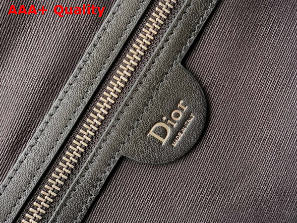 Dior Small Dior Jett Messenger Bag with Flap Black Dior Oblique Jacquard Replica