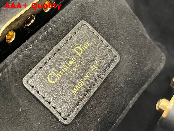 Dior Small Dior Key Bag Black Box Calfskin Replica