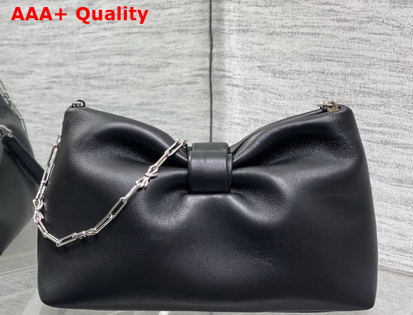 Dior Small Dior Row Bag in Black Lambskin Replica