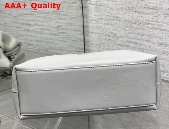 Dior Small Dior Row Bag in Cloud Gray Lambskin Replica