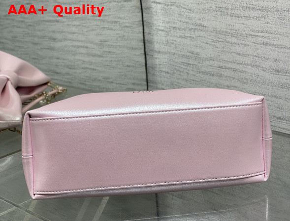 Dior Small Dior Row Bag in Pearl Pink Lambskin Replica