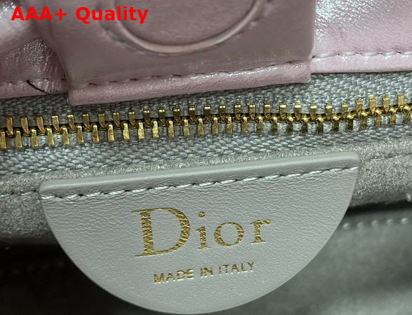 Dior Small Dior Row Bag in Pearl Pink Lambskin Replica