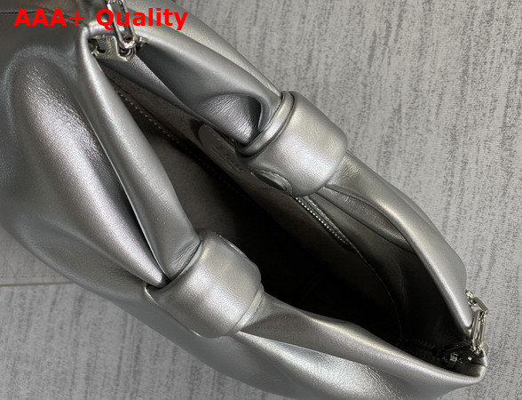 Dior Small Dior Row Bag in Silver Lambskin Replica