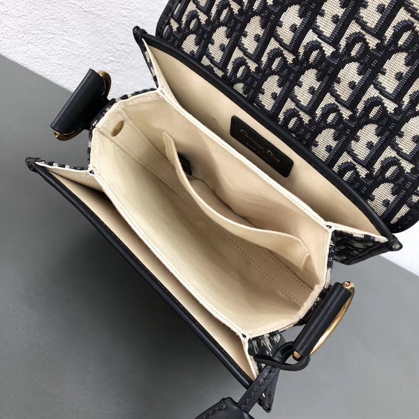 Dior Small Dioraddict Flap Bag in Dior Oblique Canvas Replica