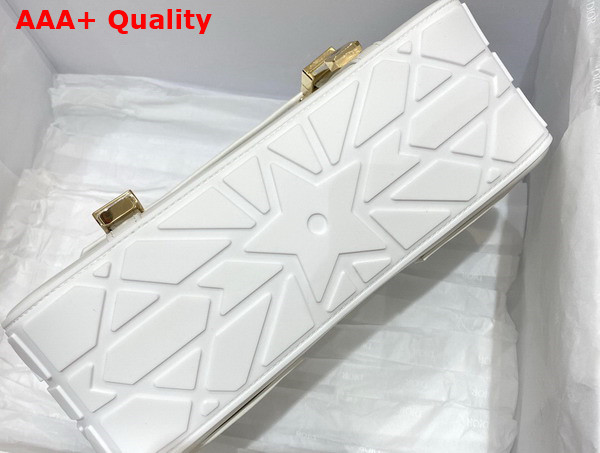 Dior Small Diorcamp Bag White and Blue Smooth Calfskin Replica