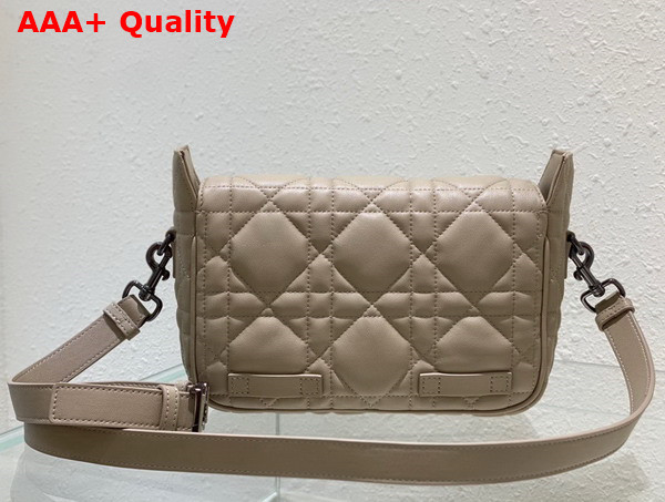 Dior Small Diorcamp Bag in Beige Cannage Calfskin Replica
