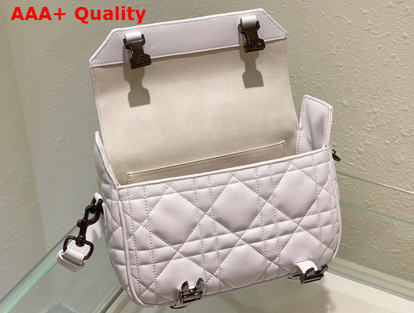 Dior Small Diorcamp Bag in White Cannage Calfskin Replica