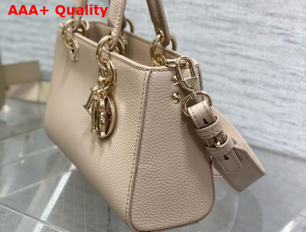 Dior Small Lady D Sire My Abcdior Bag Powder Beige Bull Leather Replica