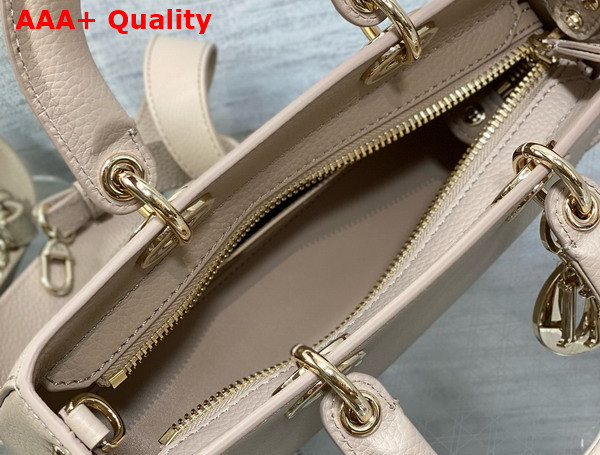 Dior Small Lady D Sire My Abcdior Bag Powder Beige Bull Leather Replica