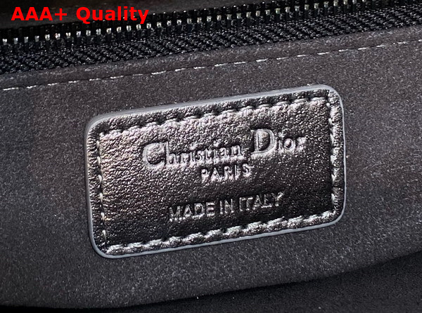 Dior Small Lady Dior My ABCDior Bag Gun Metal Cannage Lambskin Replica