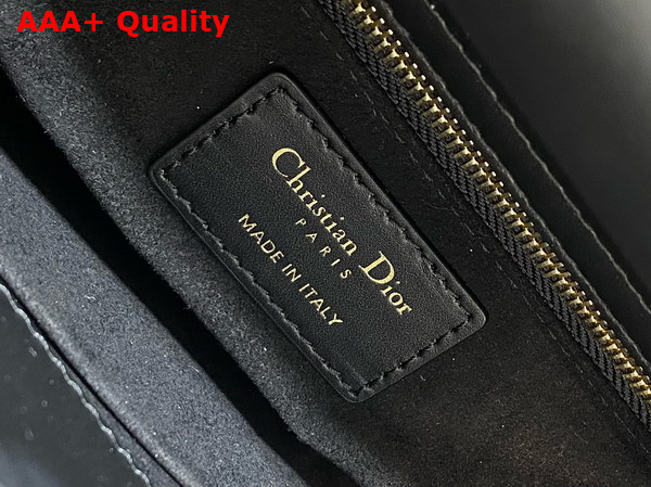 Dior Small Lady Dior My ABCDior Bag in Black and White Cannage Tweed Replica