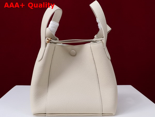 Dior Small Signature Bucket Bag in Latte Grained Calfskin Replica