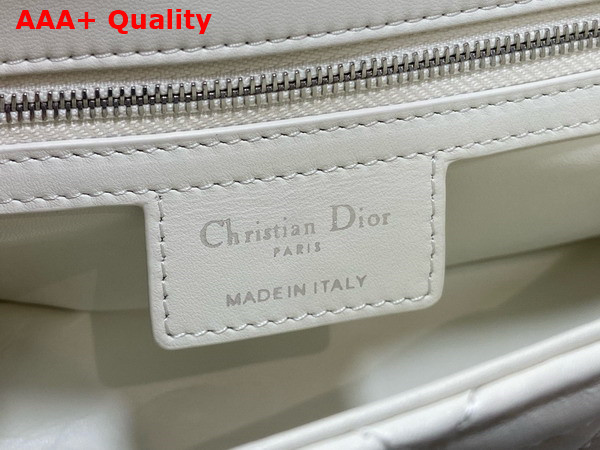 Dior Small Soft Dior Caro Bag in Latte Macrocannage Lambskin Replica