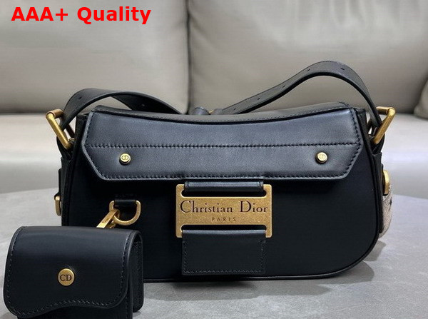 Dior Small Streetchic Bag in Black Smooth Calfskin Replica