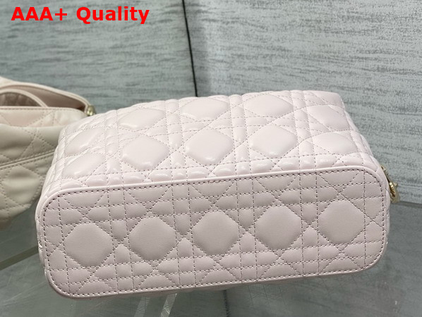 Dior Small Toujours Hobo Bag in Ballet Pink Cannage Lambskin Replica