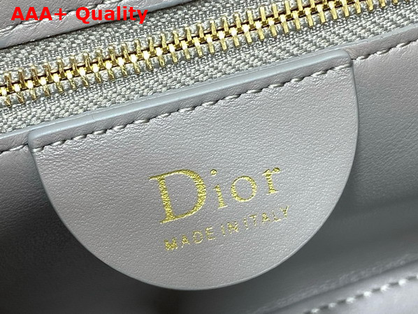 Dior Small Toujours Hobo Bag in Gray Cannage Lambskin Replica