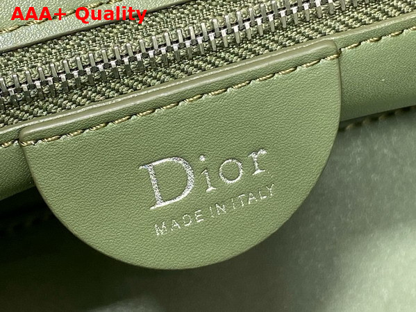 Dior Small Toujours Hobo Bag in Khaki Cannage Suede Goatskin Replica