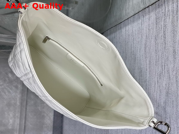 Dior Small Toujours Hobo Bag in Latte Cannage Lambskin Replica