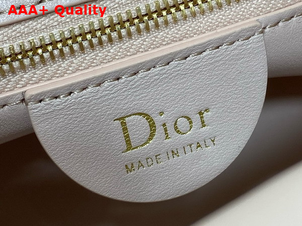 Dior Small Toujours Hobo Bag in Powder Pink Cannage Lambskin Replica