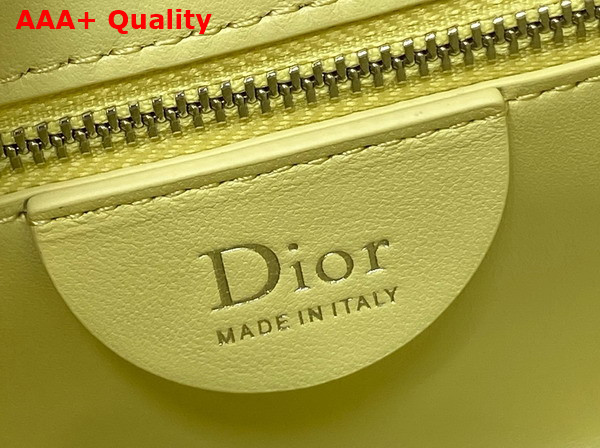 Dior Small Toujours Hobo Bag in Yellow Cannage Lambskin Replica