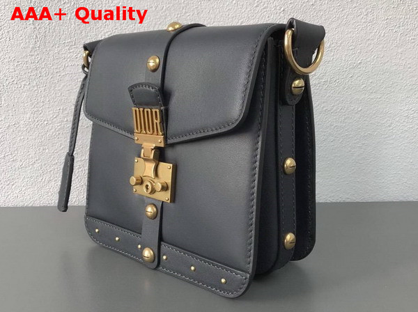 Dior Square Dioraddict Flap Bag Deep Blue Smooth Calfskin Replica