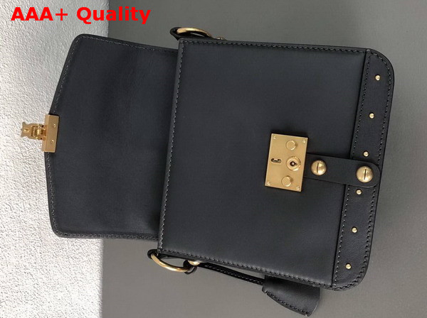 Dior Square Dioraddict Flap Bag Deep Blue Smooth Calfskin Replica