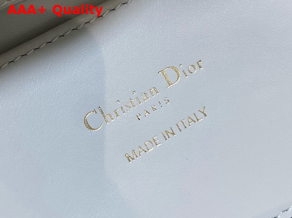 Dior Toujours Vertical Nano Tote Bag in Latte Macrocannage Calfskin Replica