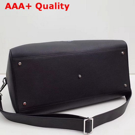 Dior Travel Bag in Black Grained Calfskin Replica