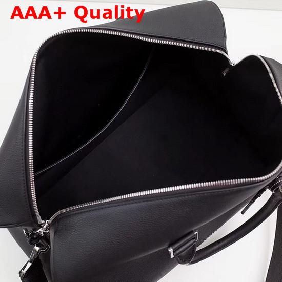 Dior Travel Bag in Black Grained Calfskin Replica