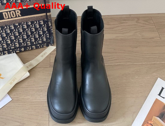 Dior Trial Ankle Boot Black Calfskin Replica