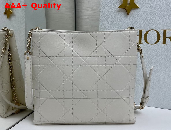 Dior Trianon Bag with Chain Trench Flat Macrocannage Lambskin Replica