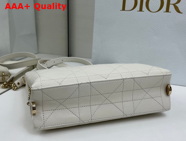 Dior Trianon Bag with Chain Trench Flat Macrocannage Lambskin Replica