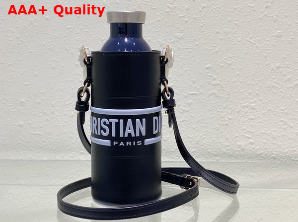 Dior Vibe Bottle Holder Blue Calfskin Replica