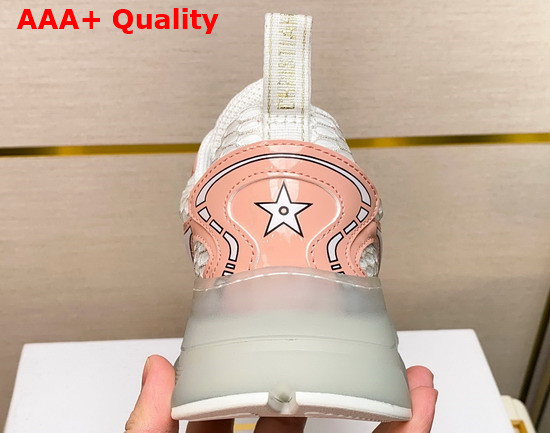 Dior Vibe Sneaker White Mesh and Pink Technical Fabric Replica