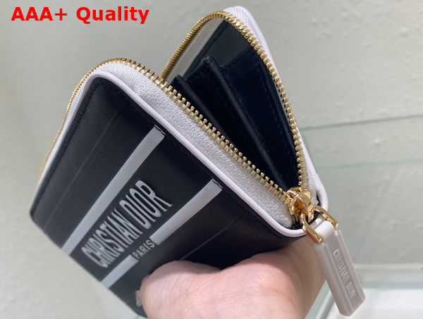 Dior Vibe Voyageur Wallet Blue Calfskin Replica