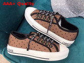 Dior WalknDior Sneaker in Plumetis and Nude Mesh Replica