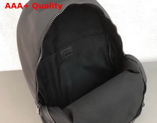 Dior X Kaws Black Nylon Backpack with Pink Dior Logo Replica